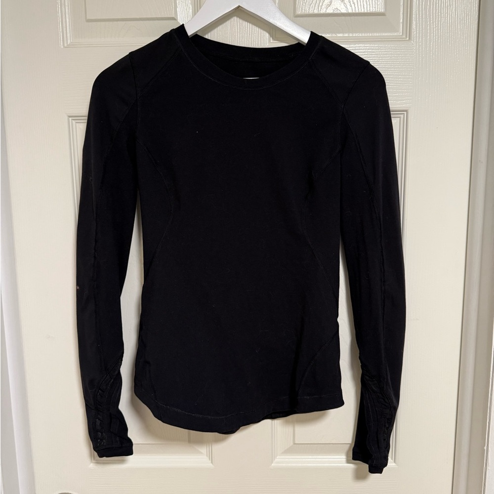 lululemon athletica Black Long Sleeve Top